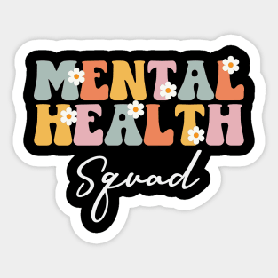 Mental Health Squad Sticker